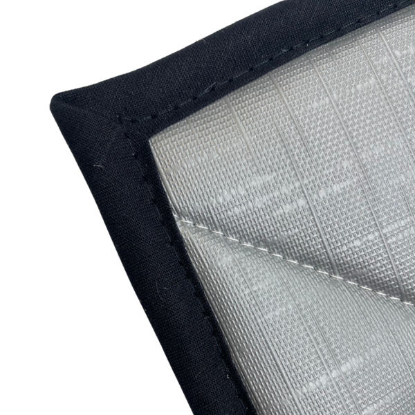 Thermomatte grau - Band schwarz